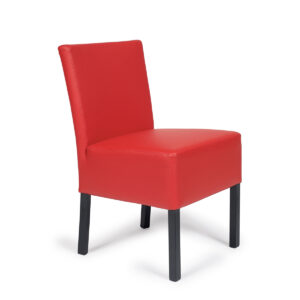 mozart-silla-acero-pintado-grafito-tapizado-rojo