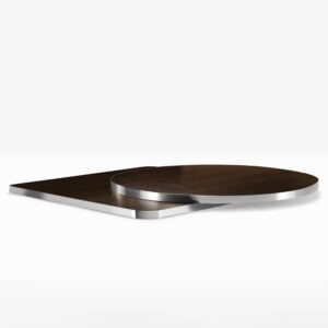 Tablero de mesa laminado chromed ABS edge de PEDRALI
