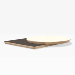 Tablero de mesa laminado plywood edge de PEDRALI