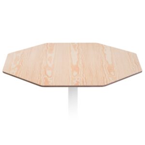 Tablero de mesa multilaminado de abedul con chapa natural de pino Multilam Pine