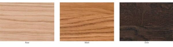 Tablero de mesa multilaminado de abedul con marquetería en chapa natural de roble Multilam R