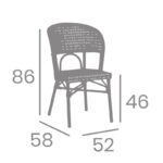 CHAMPAGNE-silla-medidas